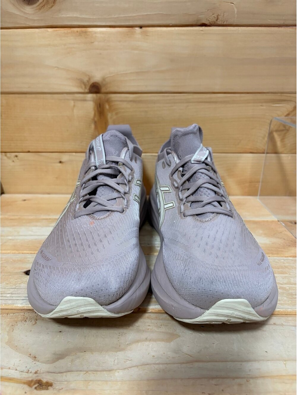 ASICS GEL-NIMBUS 27 Shoes Pink Mesh LaceUp Running Sneaker Womens size 9 - Picture 3 of 8